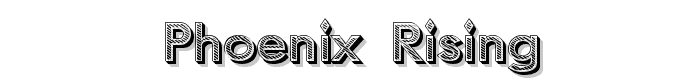Phoenix Rising font